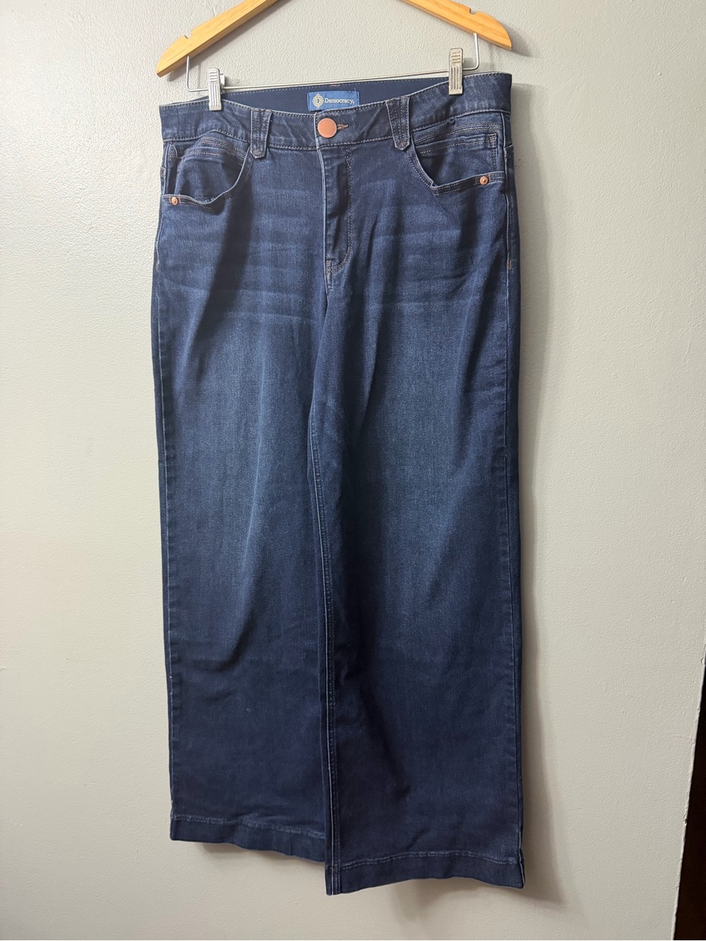 democracy absolution wide Leg Women's Jeans - Blue 14 - Picture 4 of 8